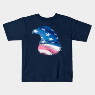 4th of July eagle Kids T-Shirt